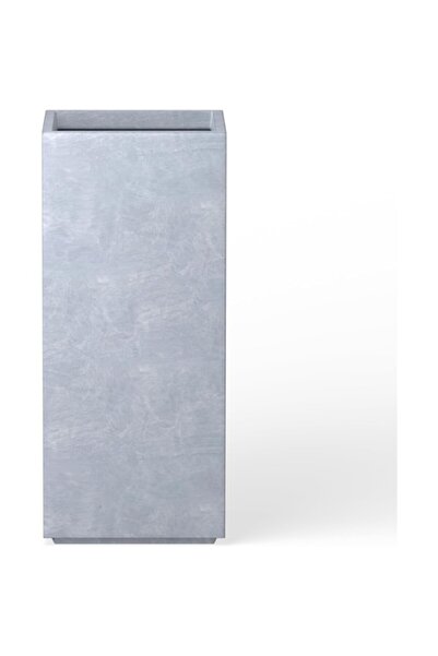 OEM Ghiveci accent tip coloană, din beton și fibră de sticlă, 19,9” (50,5 cm)...