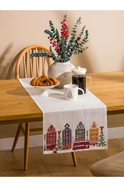 LC Waikiki LCW HOME Karışık Yılbaşı Temalı Runner 45x150 Cm