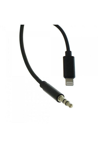 OEM Καλώδιο ήχου 3.5mm jack σε Lightning 1m μαύρο YHL-V06