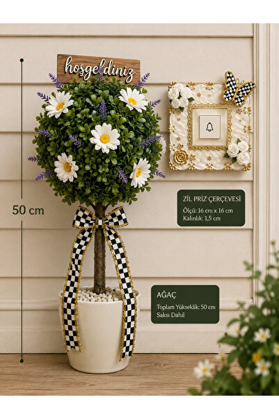 Marrone Socket Frame and Door Front Tree