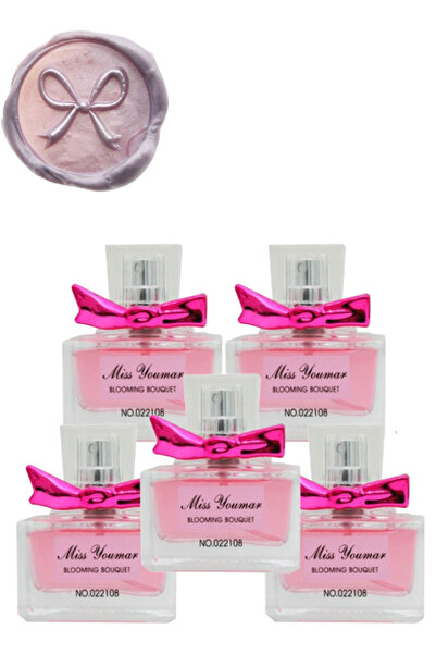 Youmar Collection 5 قطع من عطر ميس يومار رقم 022108 سعة 25 مل