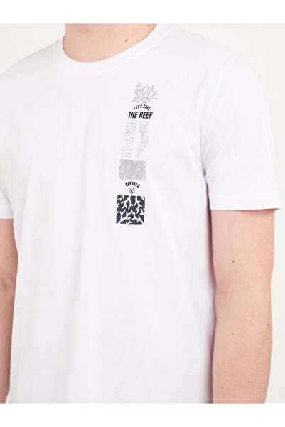 Kenvelo - Tricou barbat cu maneca scurta si imprimeu