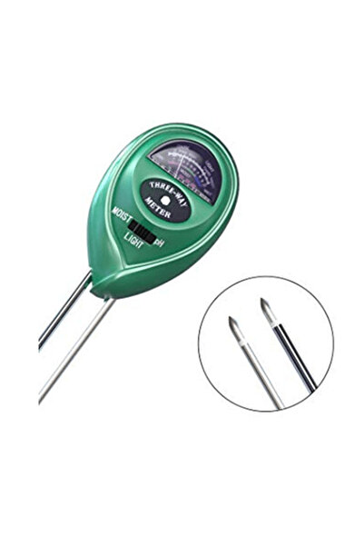 Equipment 3-σε-1 μετρητής pH, υγρασίας και φωτεινότητας
