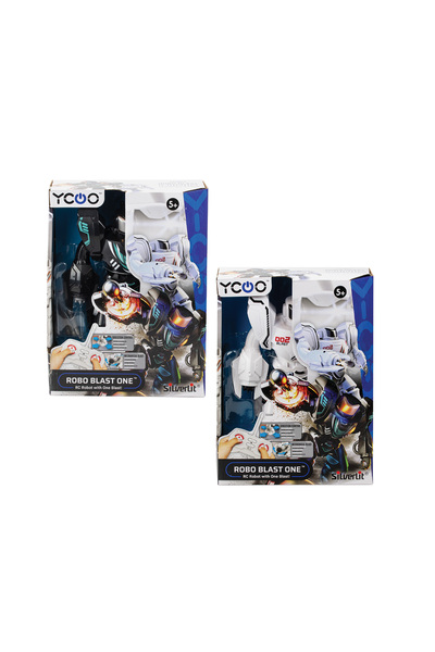 As Silverlit Ycoo Robo Blast One Τηλεκατευθυνόμενα Ρομπότ-μαύρο