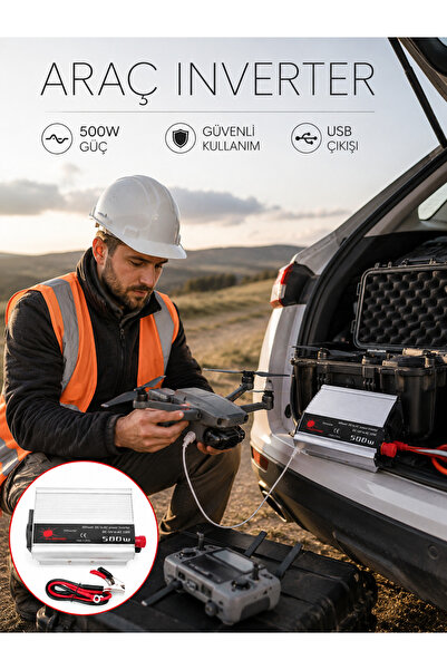 Marsilyan Vehicle to Home Type Socket 500W Use with Inverter Ilkelgrp-5835