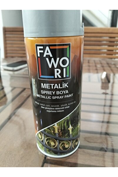 Favori Metalik Sprey Boya Gümüş