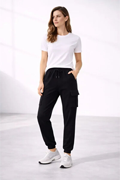 Simala Jogger Pants Comfortable Fit Sweatpants, Pack of Cargo Pocket with Ela...