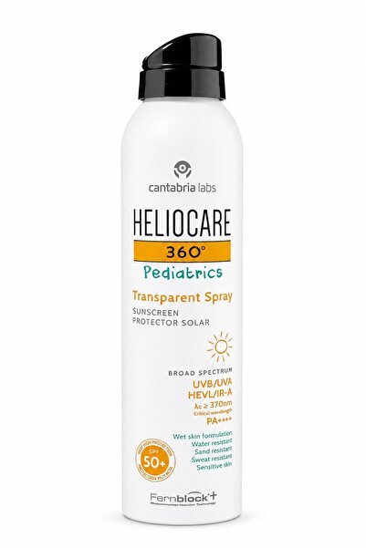 Heliocare بخاخ شفاف للأطفال بعامل حماية من الشمس 50+ 200 مل
