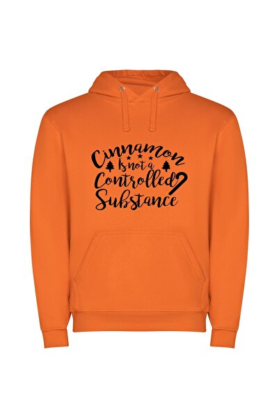 iLovePrints Witty Cinnamon Control Chronicles Φούτερ με κουκούλα σε χρώμα Πορ...