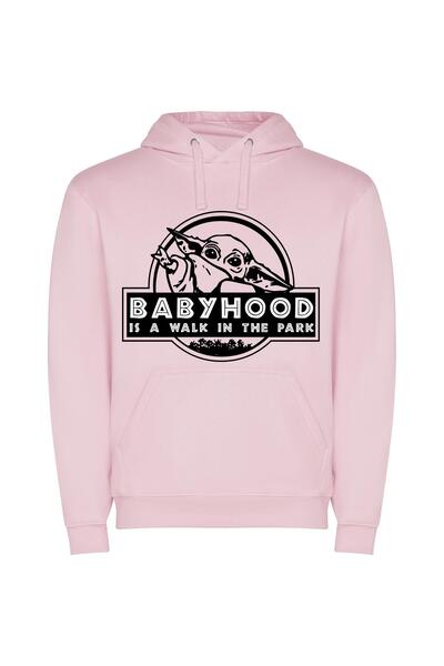 iLovePrints Babyhood in Naboo: A High-Quality Walk Φούτερ με κουκούλα σε χρώμ...