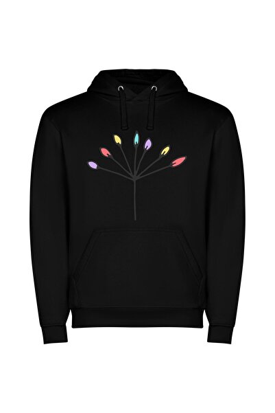 iLovePrints Blooming Kaleidoscope: Floral Illustration Φούτερ με κουκούλα σε ...