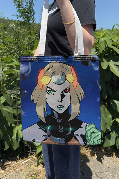 ZipZap Hades 2 V3 Double-Sided Canvas Print Tote Bag Computer Gaming Video Game