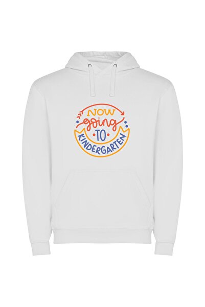 iLovePrints Next Gen Official Kids Φούτερ με κουκούλα σε χρώμα Λευκό