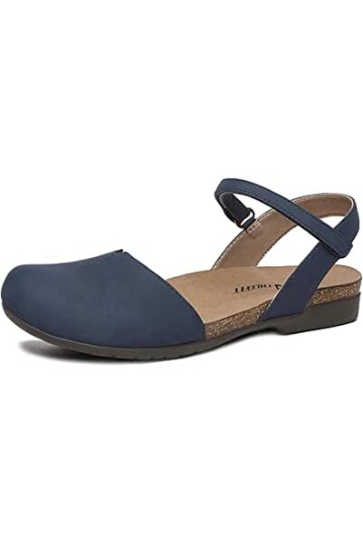 GENERAL Athlefit Closed Toe Sandals Women womens Flat Sandal