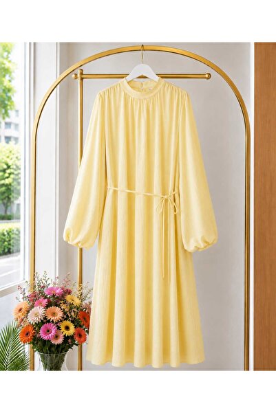 MODA VEDAT Rochie de damă din tul căptușit modal -0750