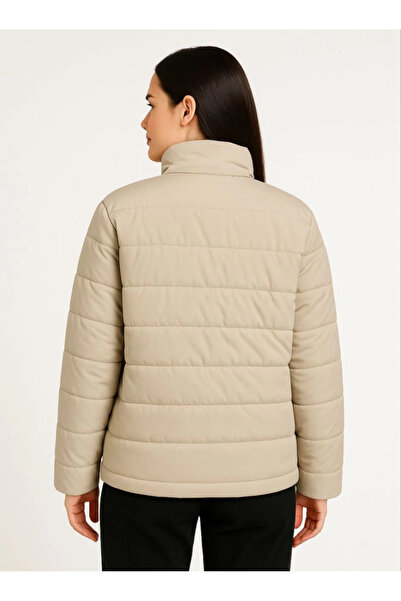 Simala Bomber Jacket – Water-Repellent Fabric, Quilted Lined, Zippered, Winte...