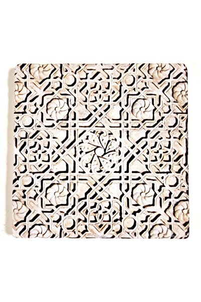 Şeker Portakalım غطاء تصريف للحمام والشرفة من الحجر الطبيعي مقاس 20x20x1 سم م...