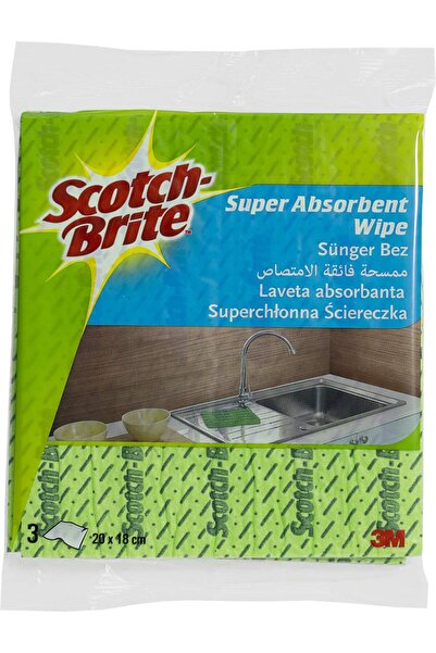 OEM scotch brite absorbent cloths, 3 pcs