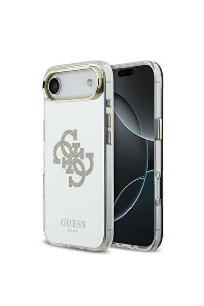 Guess Калъф, съвместим с iPhone 17 Air, MagSafe/магнитен, поликарбонат, злате...