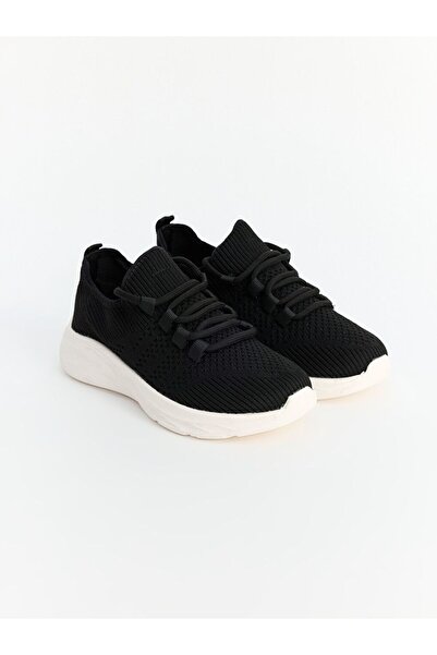 LC Waikiki Lcw Steps Black Mesh Women's Sports Shoes