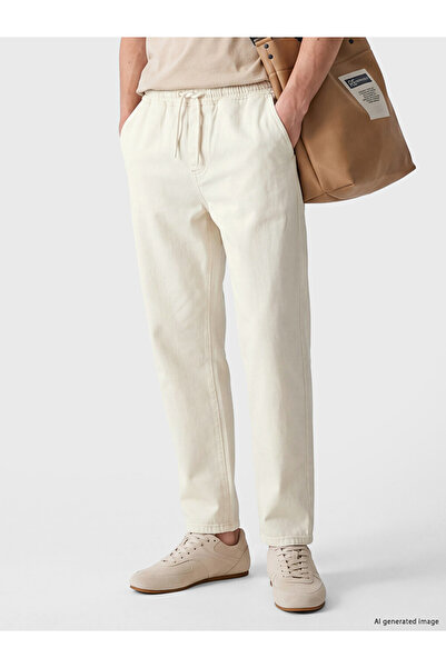 LC Waikiki Lcw Jeans Beige Baggy Fit Men's Jean Pants