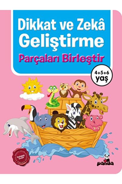Beyaz Panda Yayınları تنمية الانتباه والذكاء – تجميع الأجزاء