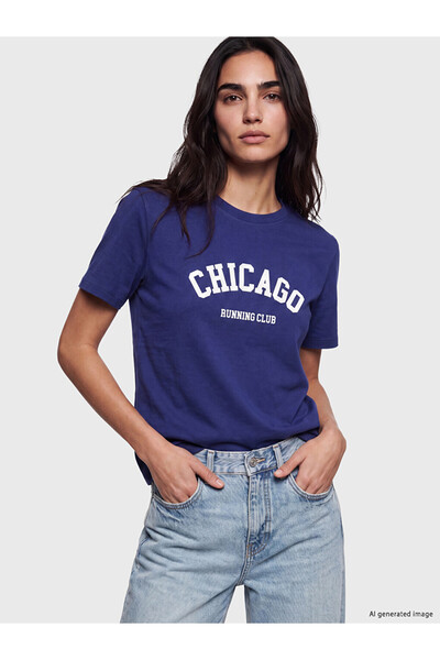 LC Waikiki Timeless Clothing & Timeless Choices Chicago Printed 100% Cotton W...