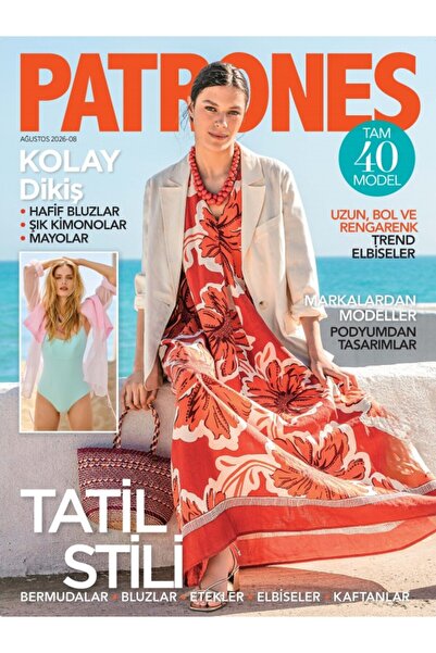 Turkuvaz Dergi Patrones Dergi Ağustos 2026