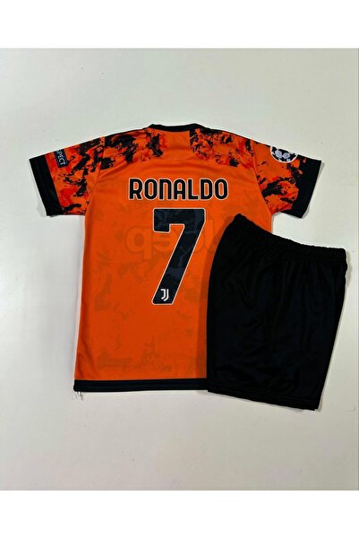 MONTENERO Juventus 2020/21 Sezonu Cristiano Ronaldo Çocuk Forması 2'li Set