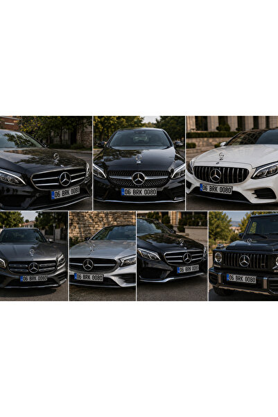 Brk Robotics Design Mercedes Benz Ayyıldız Kaput Logosu