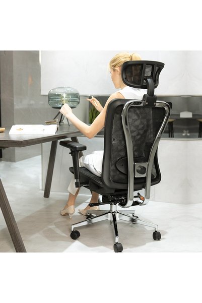 concent Luxury Medical Mesh Fabric Office Chair with Armrest Movement