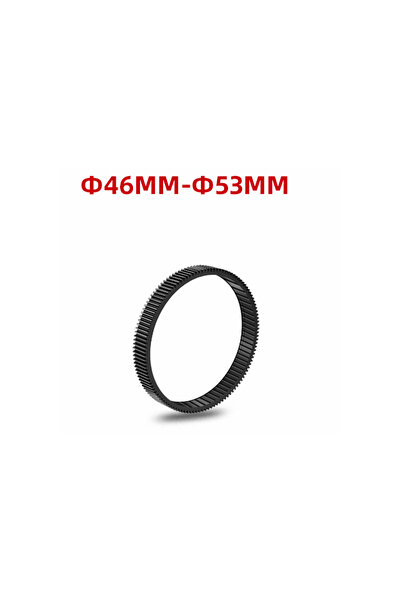 Choice1 46-53mm For CANON NIKON Camera Seamless Focus Gear Ring 360 Rotation ...