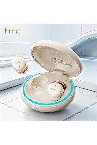Choice1 سماعات أذن بلوتوث صغيرة بيضاء HTC NE92 مع ميكروفون لتقليل الضوضاء، سم...