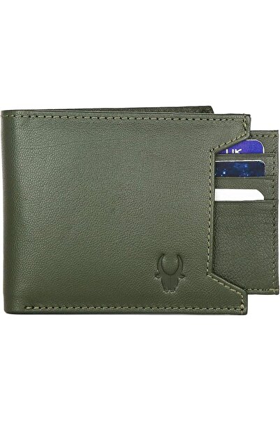 Wildhorn India Green Leather Men's Wallet (699705) | Hand-Crafted