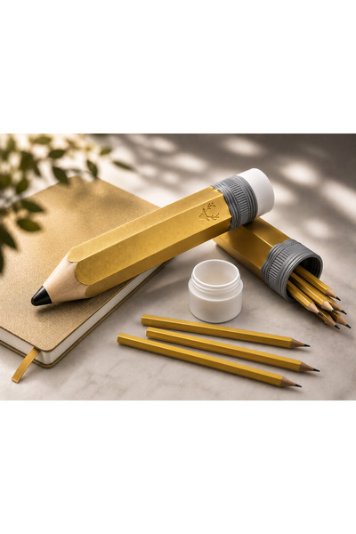 farist Giant Pencil-Shaped Pen Case – 32X6 cm Decorative 3D Printing Pen Hold...