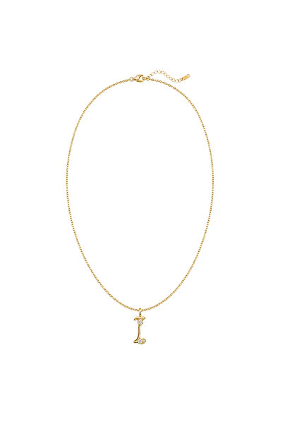 Charmist Çelik Üzeri Altın Kaplama Signature Collection Harf Kolye