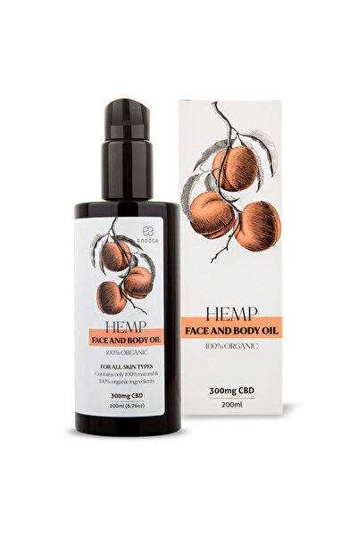 ENDOCA Έλαιο Προσώπου & Σώματος 300mg CBD 200ml
