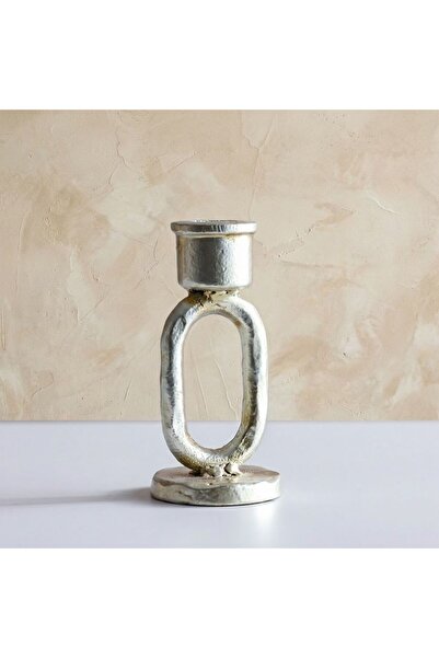 Generic Mirabella Metal Candle Holder 5.5X5.5X12 cm -Chrome