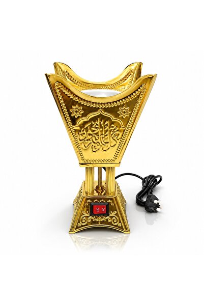 Primo Plus A luxurious electronic incense burner featuring an elegant, herita...