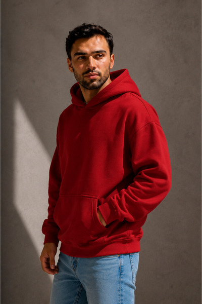 ENB1R MODA Oversize Hoodie Sweatshirt with Kangaroo Pocket Premium Thick Wint...