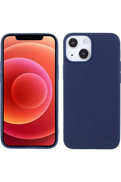 OEM Θήκη Σιλικόνης Matt Apple iPhone 13 Mini Midnight Blue