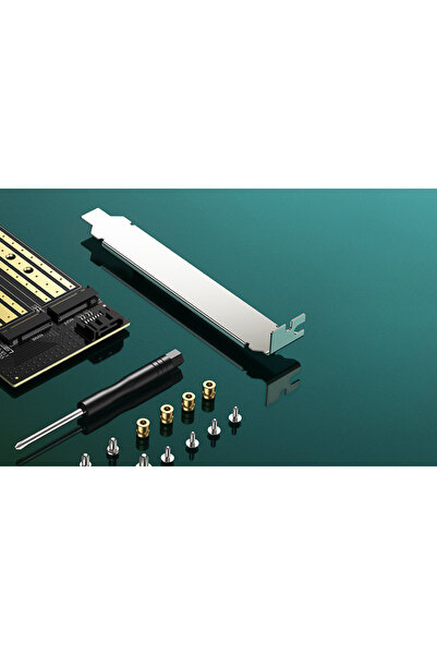 Ugreen CM302 Κάρτα PCIe 3.0 x4 σε 1x M.2 M-Key + 1x M.2 B-Key 70504