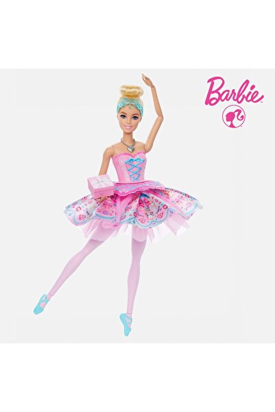 Barbie Păpușă de balet Deluxe Clara, Spărgătorul de Nuci, cu tutu rotativ și ...