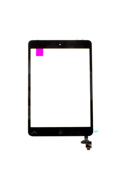 OEM Μηχανισμός Αφής Apple iPad Mini 1 - 2 Μαύρο (Με IC, Home Flex Και Με Αυτο...