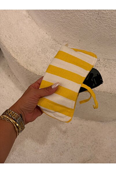 KaiAtelier Husă matlasată pentru ochelari Lemonade