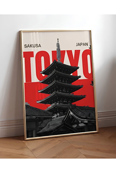 Tokyo Sakusa Japon Tarzı Poster - Duvar Dekorasyonu / Oda Dekorasyonu (Çerçevesiz )