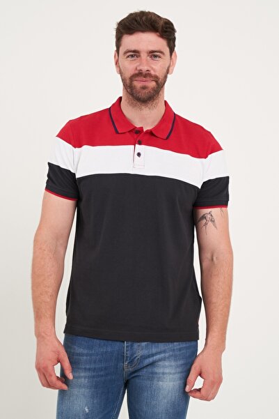 Kenvelo - Tricou barbat polo multicolor