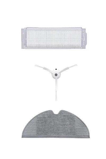 LİN GRUP Set de 3 piese de schimb compatibile cu aspiratorul robot Xiaomi Vac...