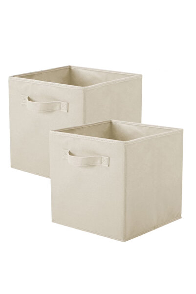 STARSTAR Foldable fabric cube storage box, 11-inch cube organizing basket, be...