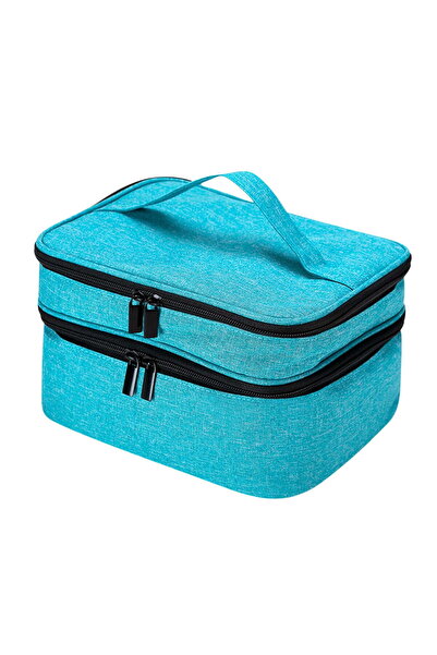 STARSTAR Double-Layer Sewing Box / Storage Basket for Travel, Suitable for Su...